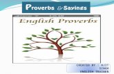 English proverbs & idioms