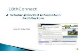 18th Connect: A Scholar-Directed Information Architecture