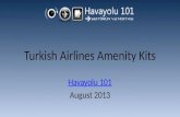 Turkish Airlines Amenity Kits