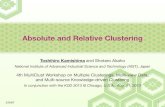 Absolute and Relative Clustering