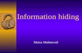 Info hiding
