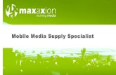 MaxAxion Sales Deck October 2014