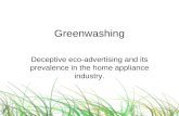 Greenwashing presentation