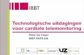 Im3 04 Technologische Uitdagingen Voor Cardiale Telemonitoring Peter De Cleyn