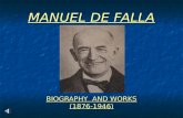 Manuel De Falla Power Point