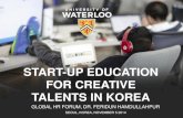 [Global HR Forum 2014] Start-Up Education for Creative Talents in Korea