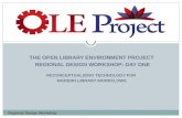 OLE Project Regional Workshop - University of Kansas - Day 1