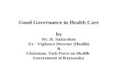 Good governance in healthcare - H. Sudarshan