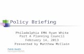 Policy Briefing 02-14-13