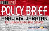 Policy Brief Analisis Jabatan (Haris Faozan 2013)