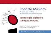 R.Masiero, Tecnologie digitali e sviluppo umano
