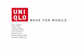 Uniqlo made for mobile - NYU