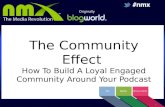 NMX 2014 - Podcasting - The Community Effect - How To Build A Loyal Engaged Community Around Your Podcast