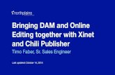 Xinet and Chili Publish Integration