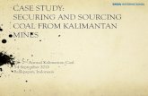Sabyasachi Mishra, Tata International Singapore Pte Ltd - Securing and Sourcing Coal from Kalimantan Mines