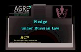 "Pledge under Russian Law"