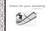Video for your wedding