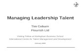 Managing Leadership Talent