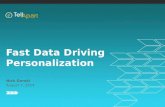 Fast Data Driving Personalization - Nick Gorski