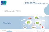 Rapport Balmétrie 2013
