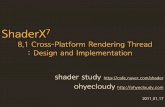 [shaderx7] 8.1 Cross-Platform Rendering Thread : Design and Implementation