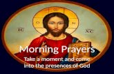 Morning prayers presentation1