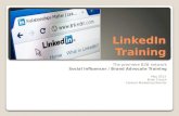 LinkedIn Training for Employees: Building Relationships with Influencers and Brand Advocates