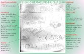 Drafts - Front Cover, Contents, Double-Page Spread
