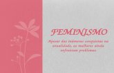 Material completo sobre o FEMINISMO - Sociologia