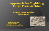 Managing the Digitization of Large Press Archives