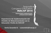 Congreso Educativo INACAP 2014 - Sonia Zavando