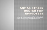 Art as stress buster for employees