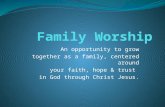 Family worship connect