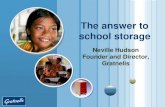 School storage trade overview