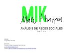 Analisis de Redes Sociales / Social Media Analysis Colombia