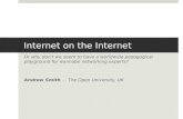 FIA MOOCs ... Internet on the Internet