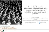 Promoting Strengths, Prevention, Empowerment, Community Change (SPEC)