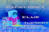 Join Us For Minecraft Club