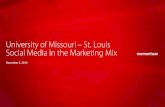 Social Media In the Marketing Mix 2010 12 03