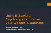 Using behavioral psychology to improve your website &