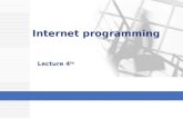 Internet programming 04