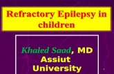 Refractory epilepsy in children