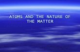 Atoms And The Nature