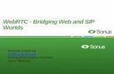 WebRTC - Bridging Web and SIP Worlds