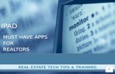 Must have apps for ipad for realtors cloudon