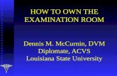 How to own the exam room