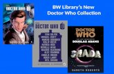 Doctor Who Tardis Library Display