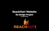ReachOut Website Re-design project