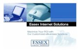Essex Internet Solutions Presentation
