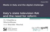 Italy's state television RAI and the need for reform